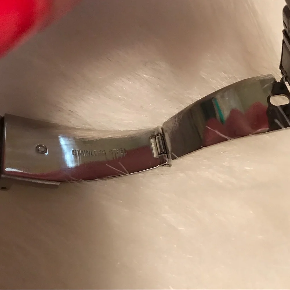 Michael Kors Stainless Steel | Gold Plated Watch With Crystals | Extra Links EUC